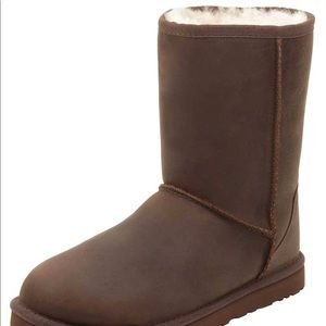 brown leather ugg boots